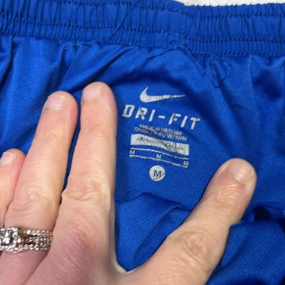 Nike dri fit athletic shorts blue size medium - Picture 2 of 3